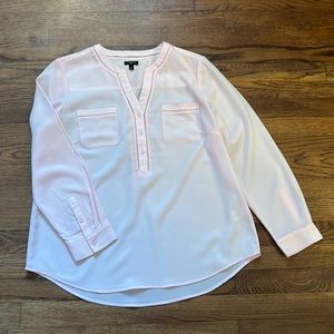 Gorgeous light pink Talbots blouse